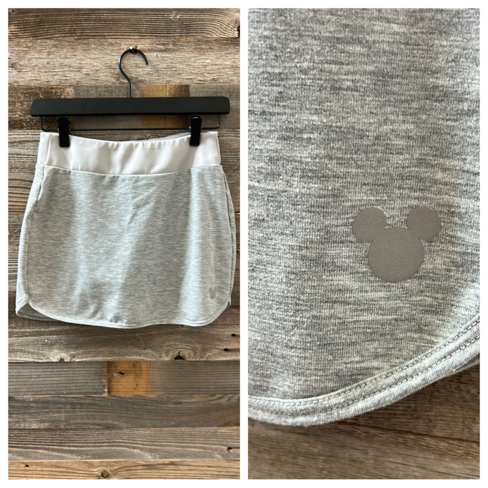Disney Gray Athletic Skort Micky Size XS